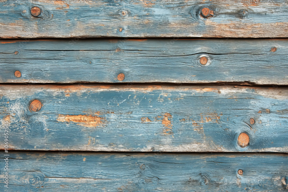 Rustic Blue Wooden Plank Textures for Home Decor and Design Projects