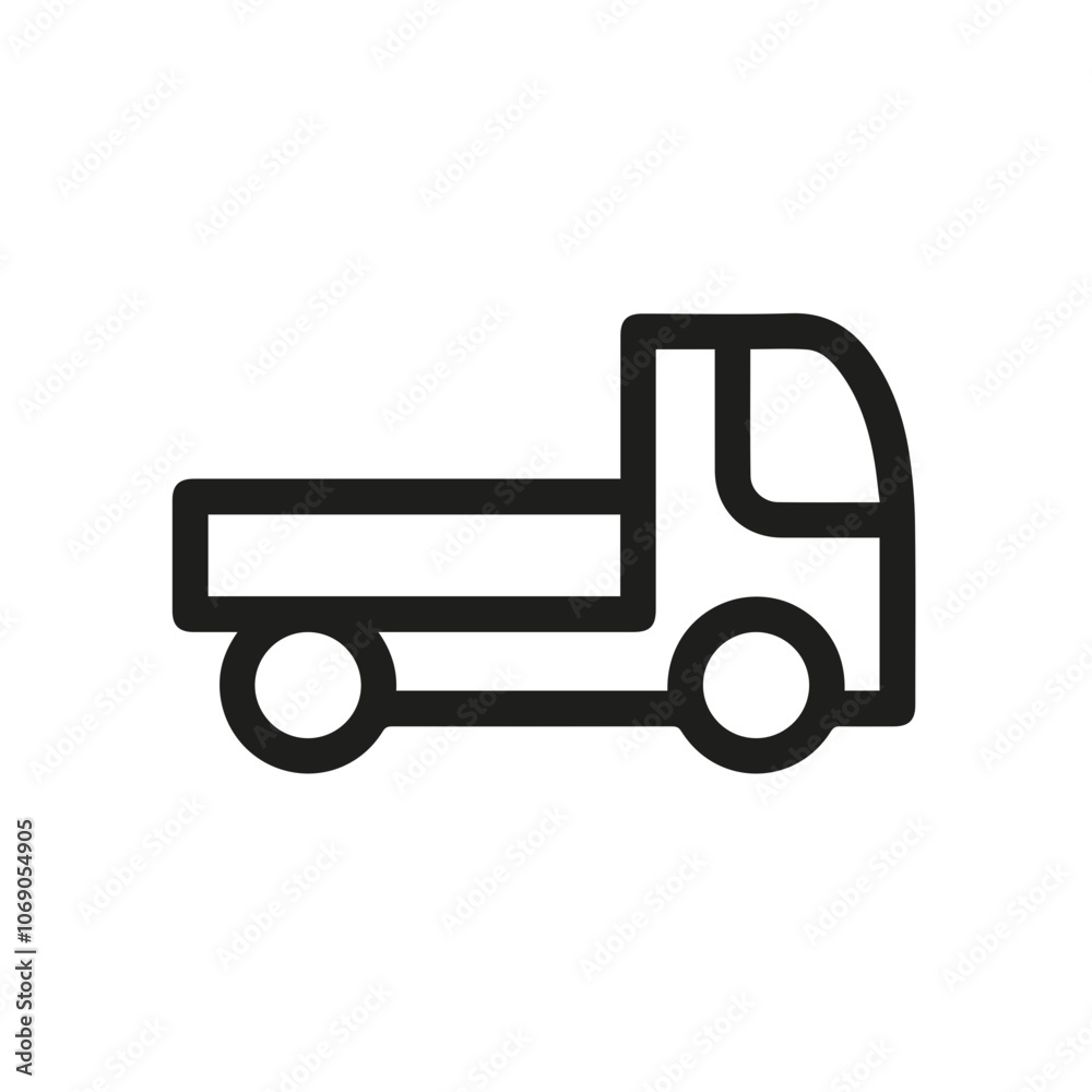 Truck icon symbol vector illustration Truck icon symbol vector illustration