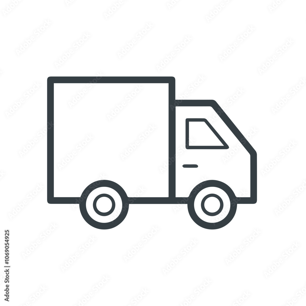 Truck icon symbol vector illustration Truck icon symbol vector illustration