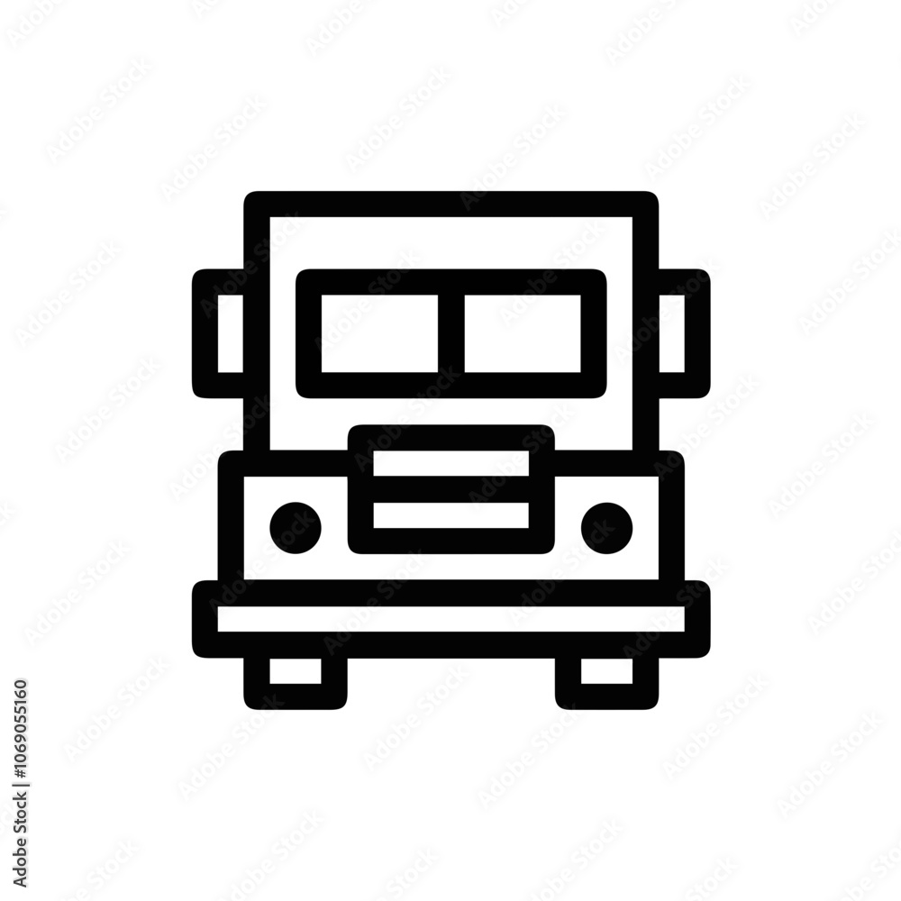 Truck icon symbol vector illustration Truck icon symbol vector illustration