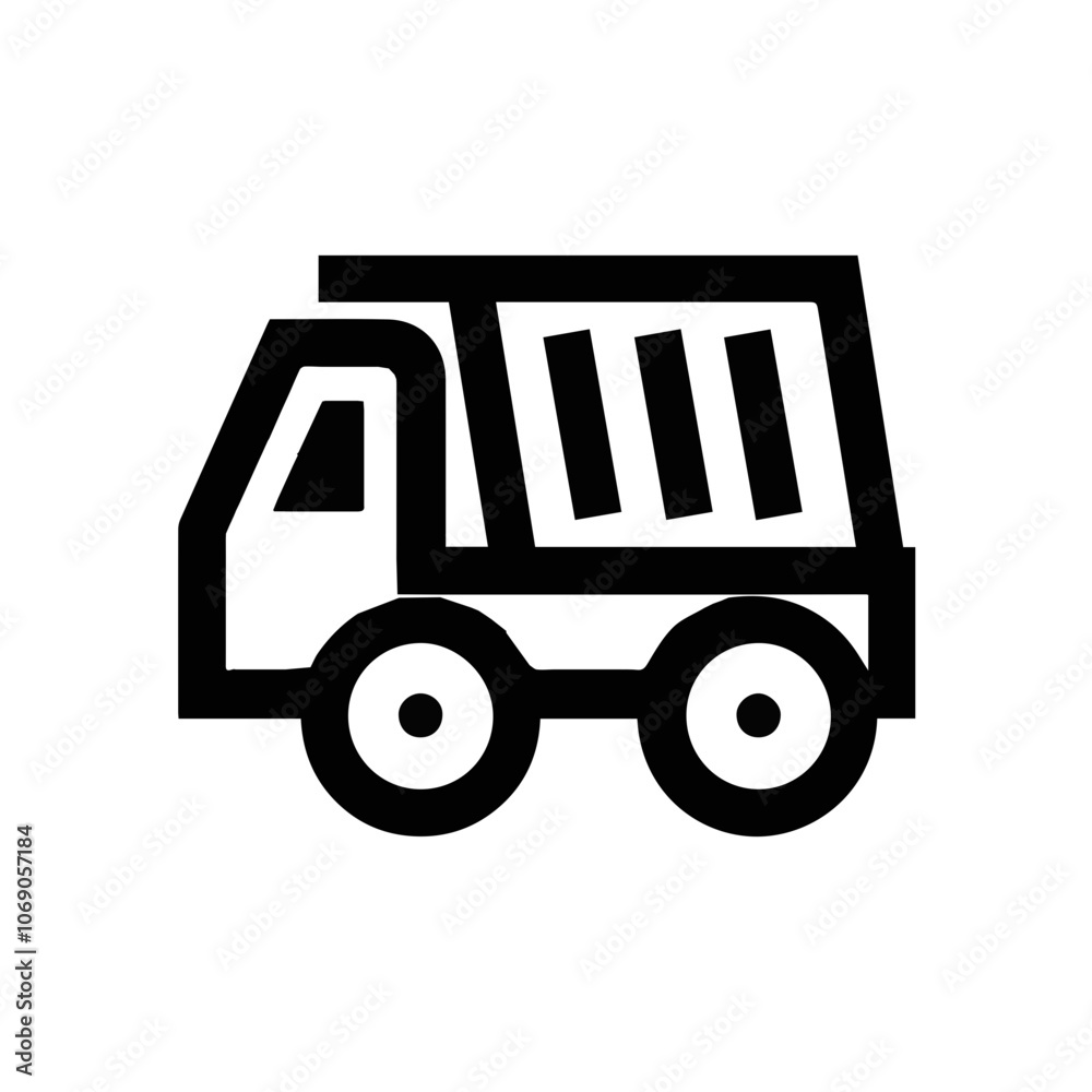 Truck icon symbol vector illustration Truck icon symbol vector illustration