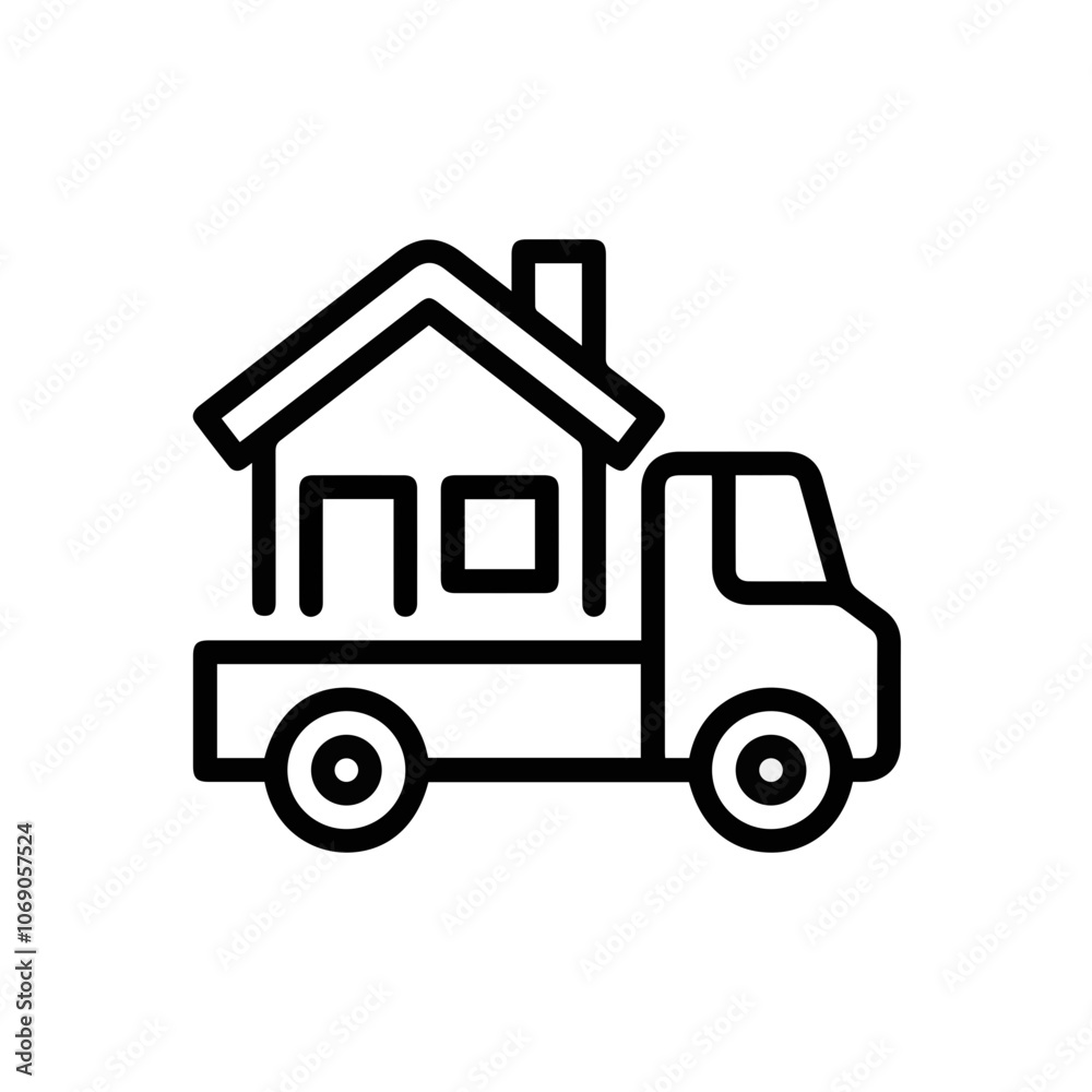 Truck icon symbol vector illustration Truck icon symbol vector illustration