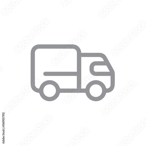 Truck icon symbol vector illustration