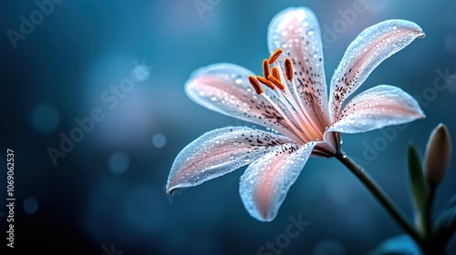 Close-up Shot of Flower with Focus on Stamen and Pistil photo