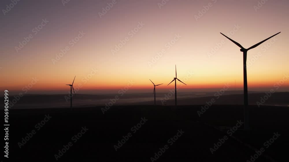 Green energy helps reduce carbon emissions and makes earth cleaner and more ecological.Windmill turbines generating green energy electric.
Green energy helps reduce carbon emissions and makes earth cleaner and more ecological.Windmill turbines generating green energy electric.