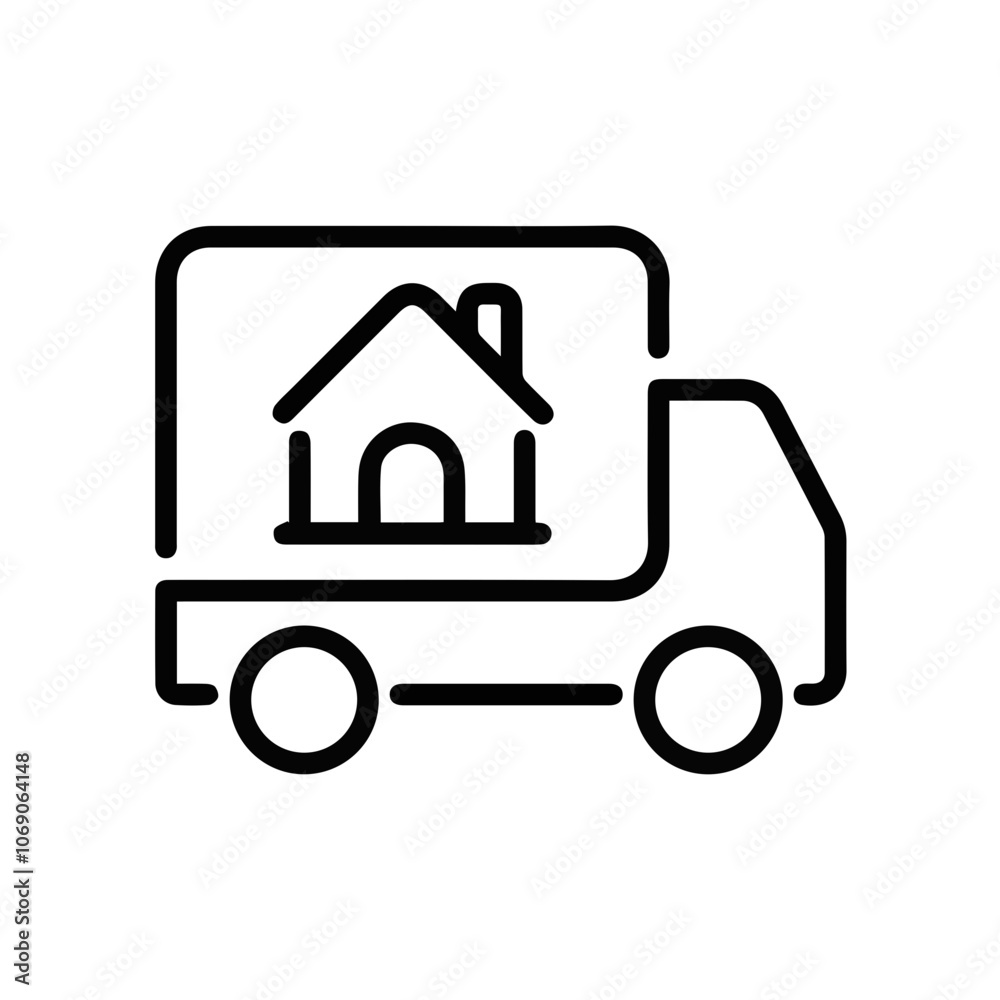 Truck icon symbol vector illustration Truck icon symbol vector illustration