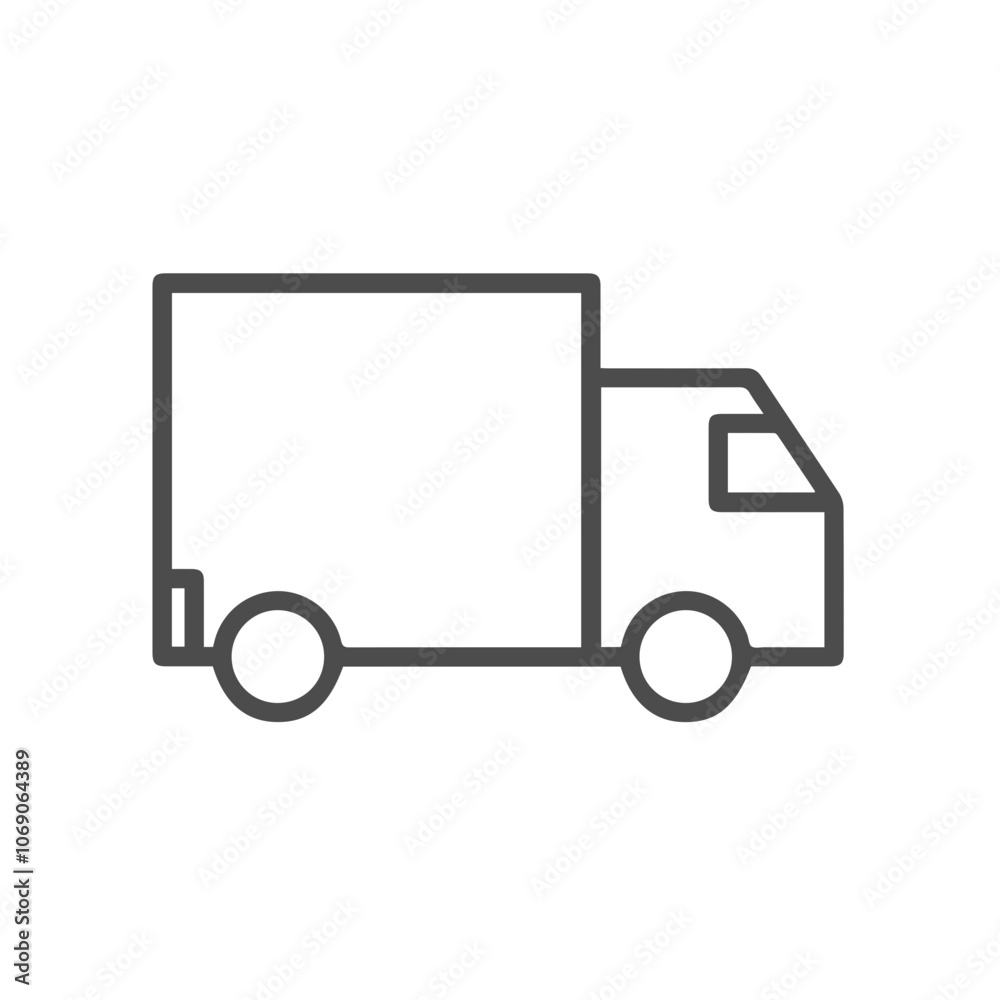 Truck icon symbol vector illustration Truck icon symbol vector illustration