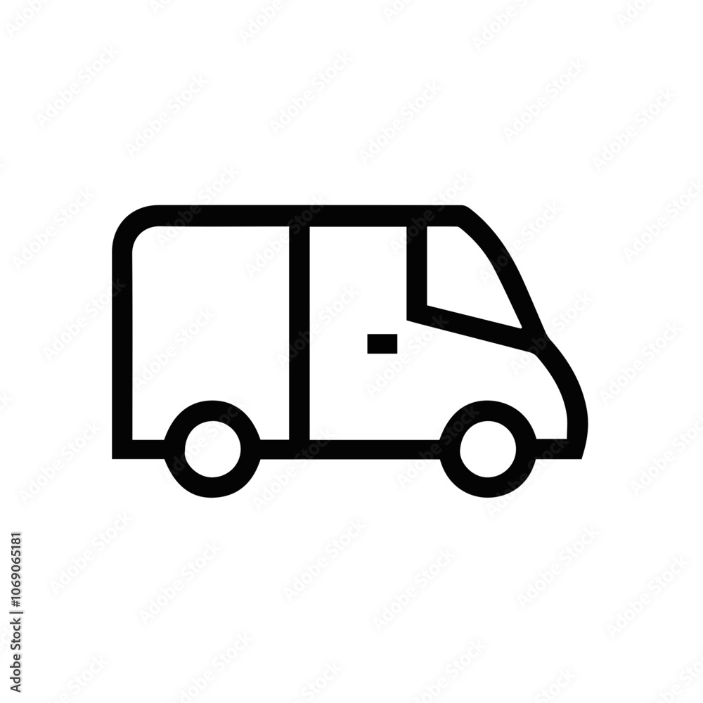 Truck icon symbol vector illustration