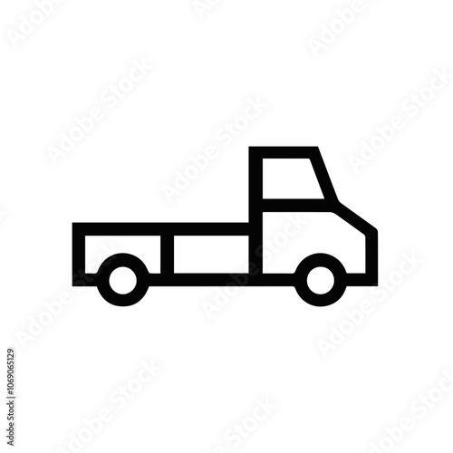 Wallpaper Mural Truck icon symbol vector illustration Torontodigital.ca