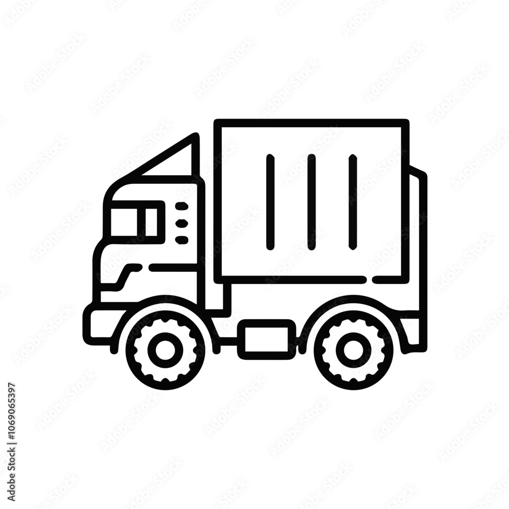 Truck icon symbol vector illustration Truck icon symbol vector illustration