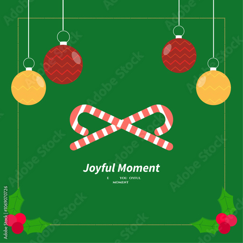 Colorful Abstract Design with Christmas Text Message. Perfect for conveying happiness, positivity, and celebration in designs and creative projects