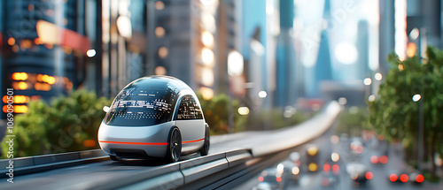 Innovative smart city transportation redefining urban mobility with sustainable architecture