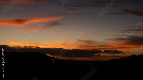 Un bonito atardecer  photo