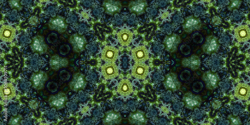 Seamless abstract pattern. The texture of the pattern is symmetrical. Endless pattern Seamless abstract pattern. The texture of the pattern is symmetrical. Endless pattern