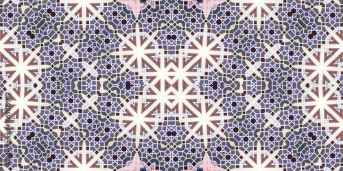 Seamless abstract pattern. The texture of the pattern is symmetrical. Endless pattern