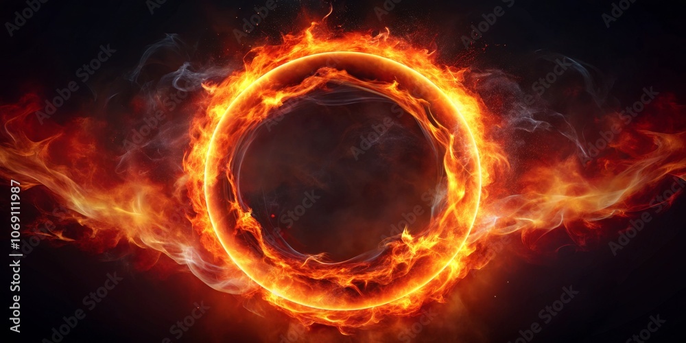 Blazing Ring of Fire, Abstract, Fire, Energy ,fire, abstract, energy Blazing Ring of Fire, Abstract, Fire, Energy ,fire, abstract, energy