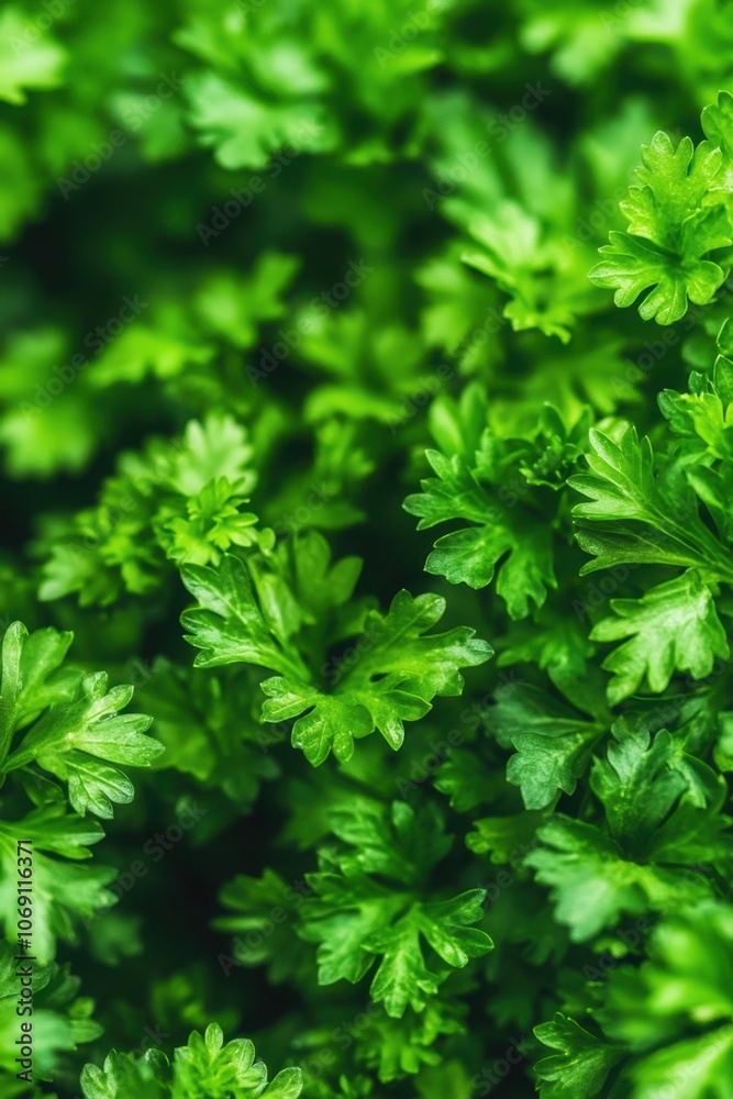 Lush green foliage in a natural setting Lush green foliage in a natural setting