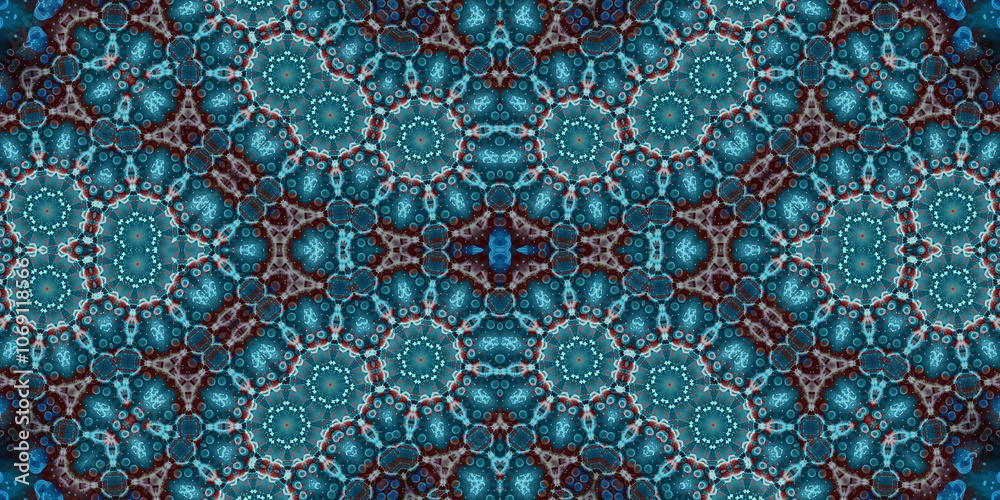 Seamless abstract pattern. The texture of the pattern is symmetrical. Endless pattern Seamless abstract pattern. The texture of the pattern is symmetrical. Endless pattern