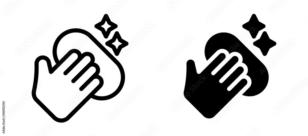 Clean icon symbol collection on white background. Clean icon symbol collection on white background.