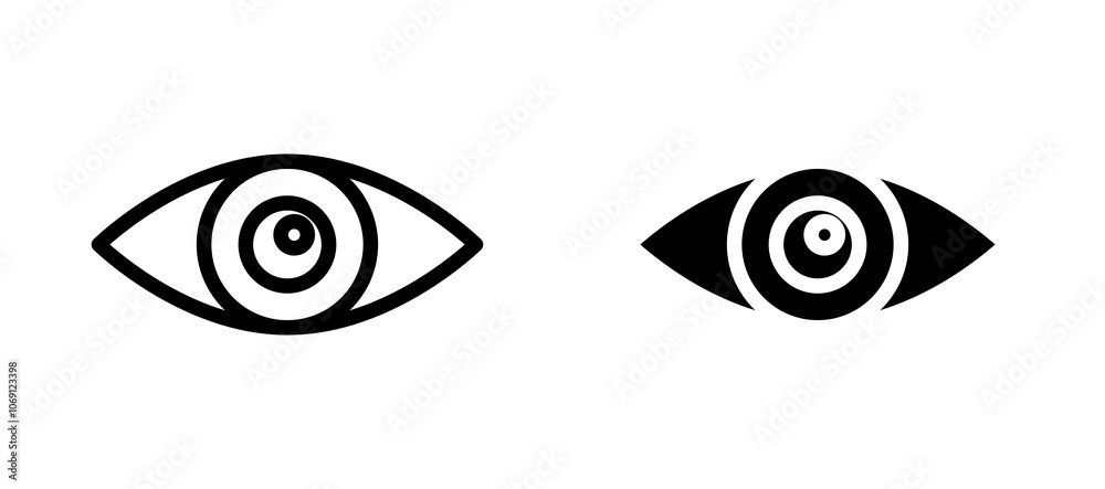 Visible icon symbol collection on white background. Visible icon symbol collection on white background.