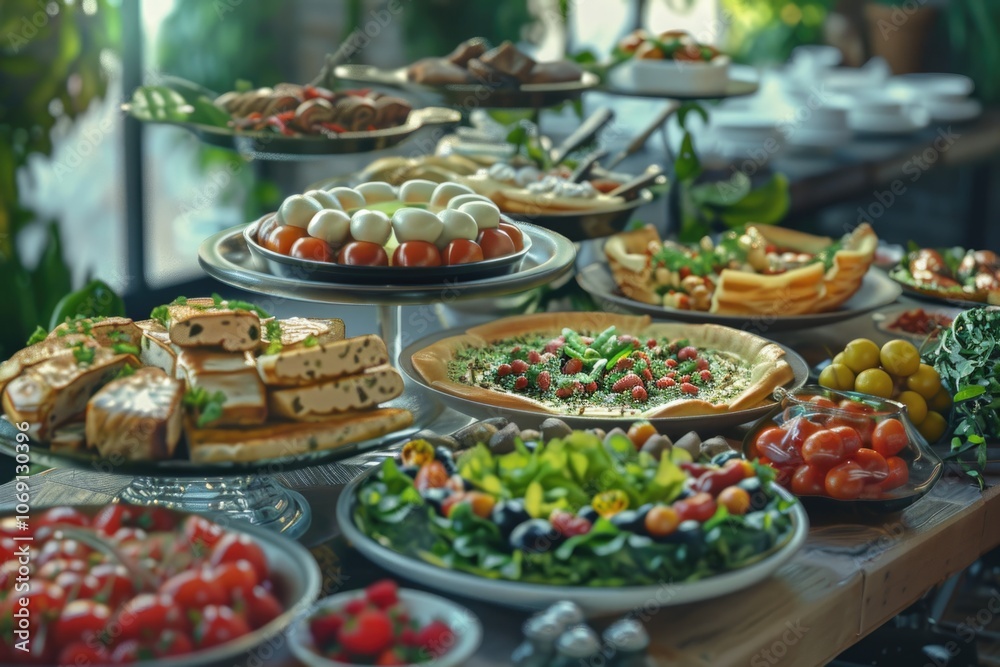 Obraz premium food for catering