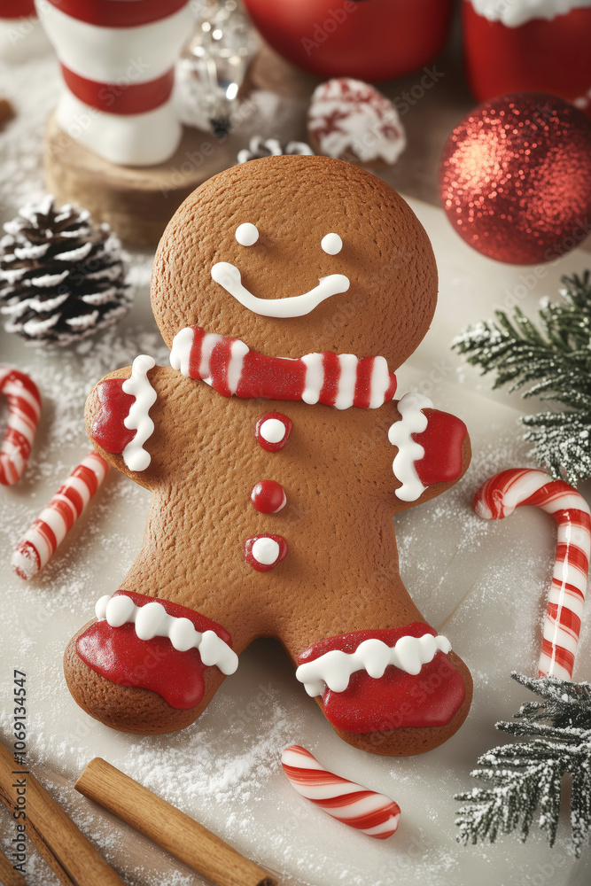 Christmas gingerbread man cookies Christmas gingerbread man cookies