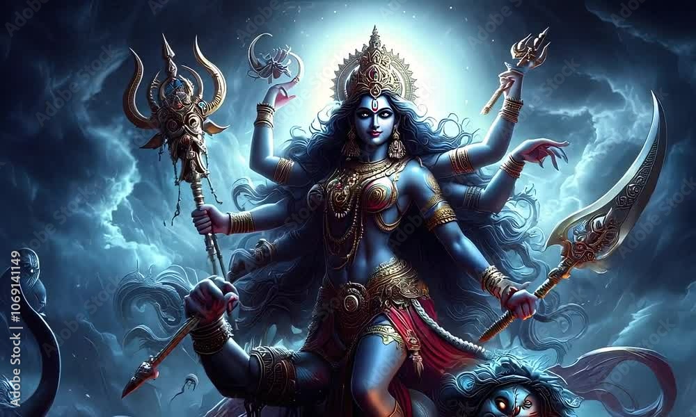 Kali, the Goddess of Destruction | Fierce Representation of Power and Transformation in Hindu Mythology Kali, the Goddess of Destruction | Fierce Representation of Power and Transformation in Hindu Mythology