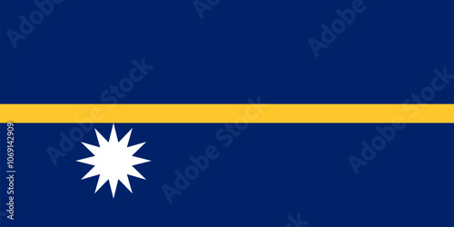 Flag of Nauru photo