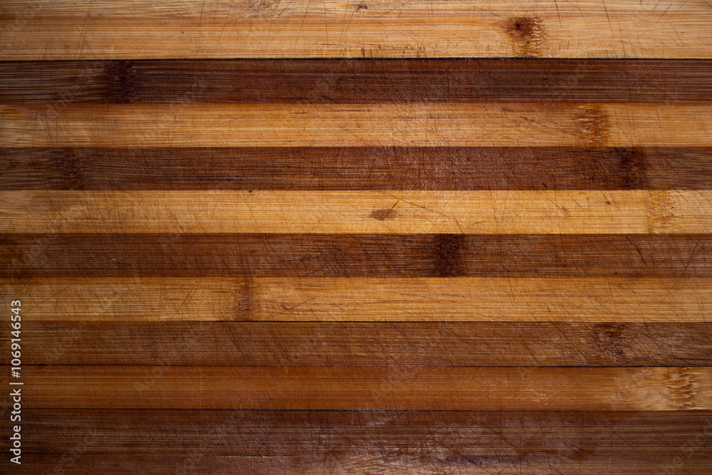 Naklejka premium Textura de madera marron