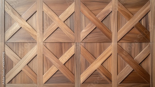 Classic wood texture, traditional paneling with luxury frame design.