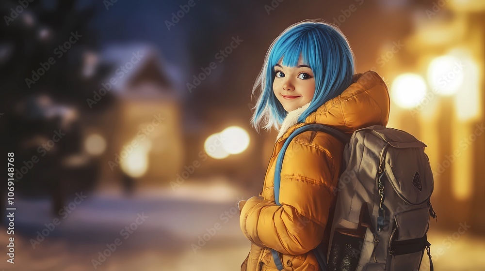 Children enjoying wintertime in cozy outfits, capturing seasonal joy and warmth. Children enjoying wintertime in cozy outfits, capturing seasonal joy and warmth.