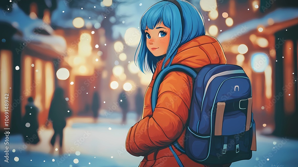 Children enjoying wintertime in cozy outfits, capturing seasonal joy and warmth. Children enjoying wintertime in cozy outfits, capturing seasonal joy and warmth.