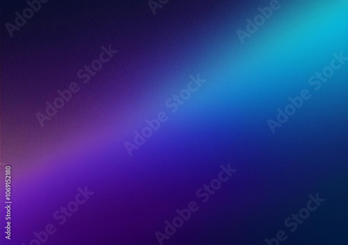 Blue purple color gradient on dark background, grainy texture website header design, blurred vibrant colors, copy space