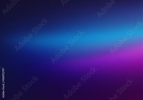 Blue purple color gradient on dark background, grainy texture website header design, blurred vibrant colors, copy space