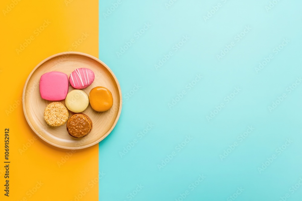 Vibrant Bhai Dooj Thali with Festive Sweets and Tilak Vibrant Bhai Dooj Thali with Festive Sweets and Tilak