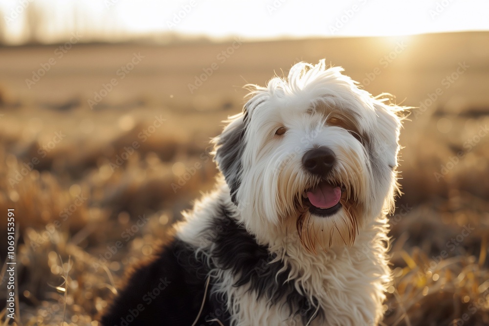 beautiful bobtail dog beautiful bobtail dog