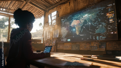 Global Education: Rural Teacher Uses Quantum Internet for Worldwide Connection