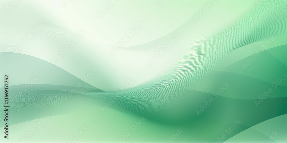 abstract green background with waves abstract green background with waves