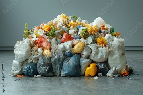 A Mountain of Plastic: A Visual Commentary on Waste photo