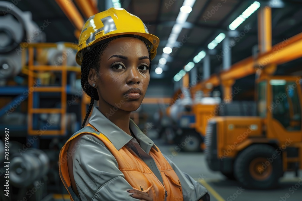 Training for black women engineers in factory maintenance and operations. Training for black women engineers in factory maintenance and operations.