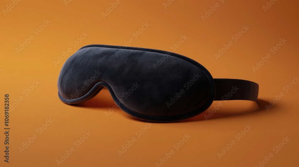 Dark grey velvet eye mask featuring a luxurious finish ideal for relaxation and sleep comfort Dark grey velvet eye mask featuring a luxurious finish ideal for relaxation and sleep comfort