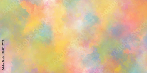 abstract Colorful watercolor background, ideas graphic design for web or banner eastern estival of Holi colors festival,  allowing for precise control and layering of colors.