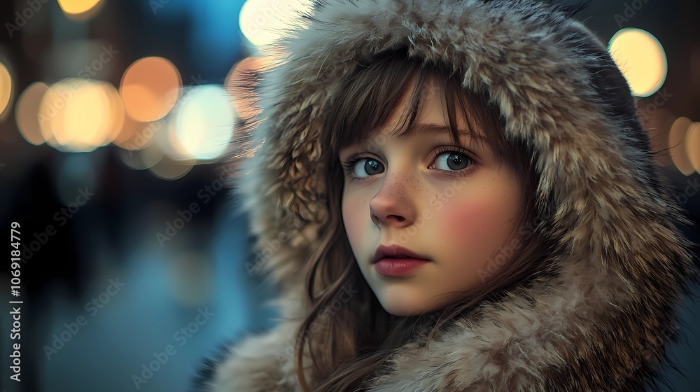 Children enjoying wintertime in cozy outfits, capturing seasonal joy and warmth. Children enjoying wintertime in cozy outfits, capturing seasonal joy and warmth.