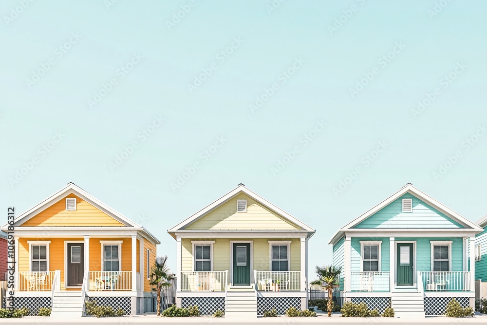 Charming Beach Houses with Bright Colors and Tropical Vibes Charming Beach Houses with Bright Colors and Tropical Vibes
