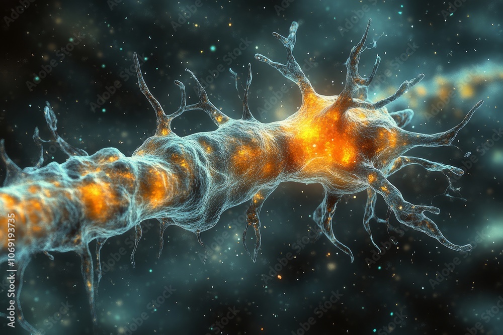 Microscopic View of a Neuron: Exploring the Complexity of the Nervous System Microscopic View of a Neuron: Exploring the Complexity of the Nervous System