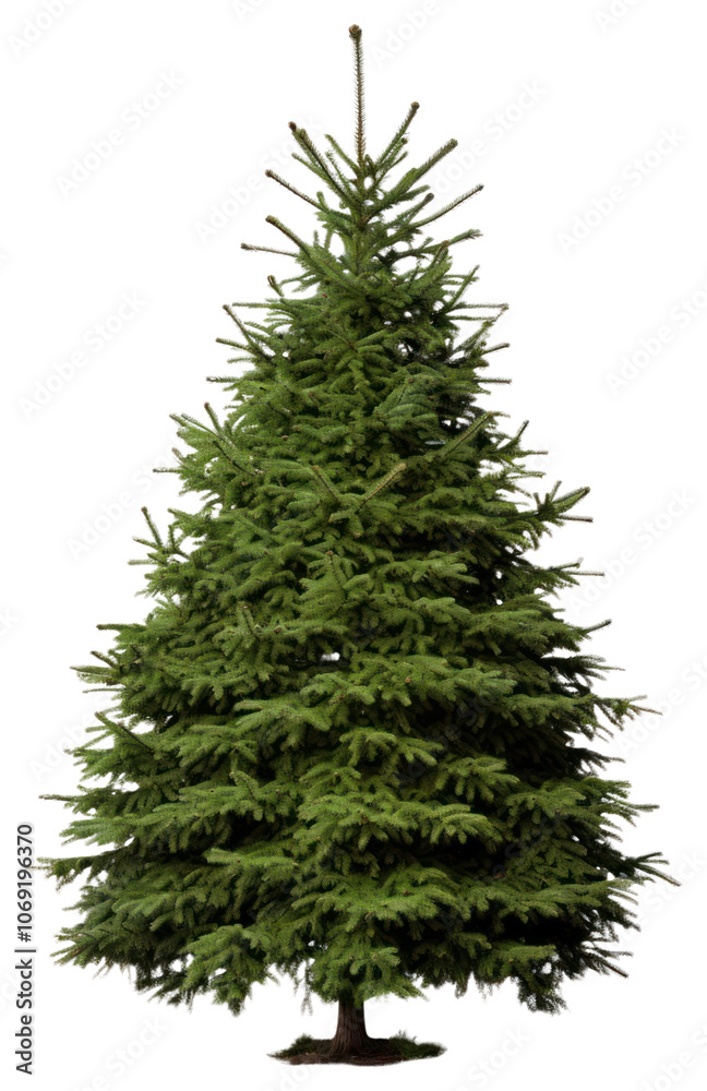 Fototapeta premium PNG Bigger christmas tree plant pine fir.