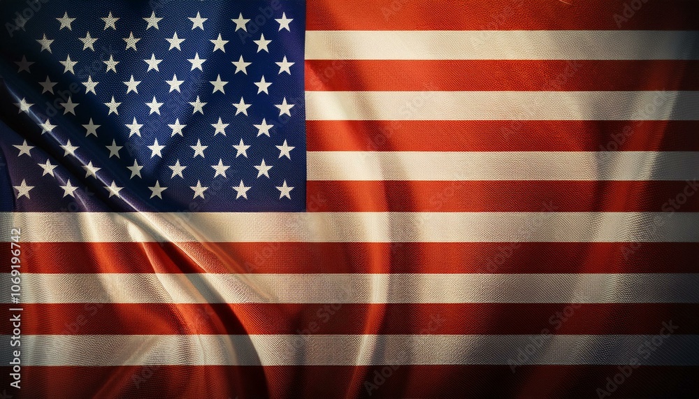 Obraz premium American flag background, wallpaper