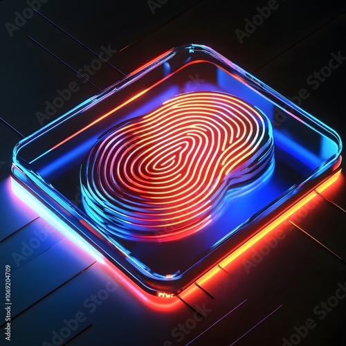 Fingerprint scanning technology enhances transaction security and strengthens cybersecurity protocols photo