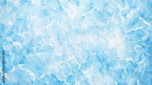 Blue ice texture background photo