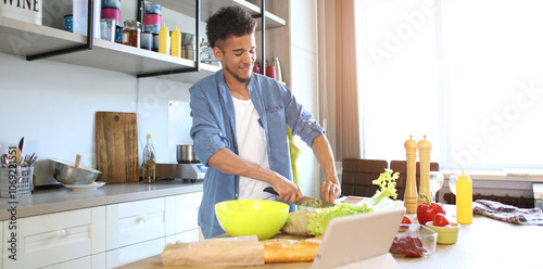 Young African-American man ...